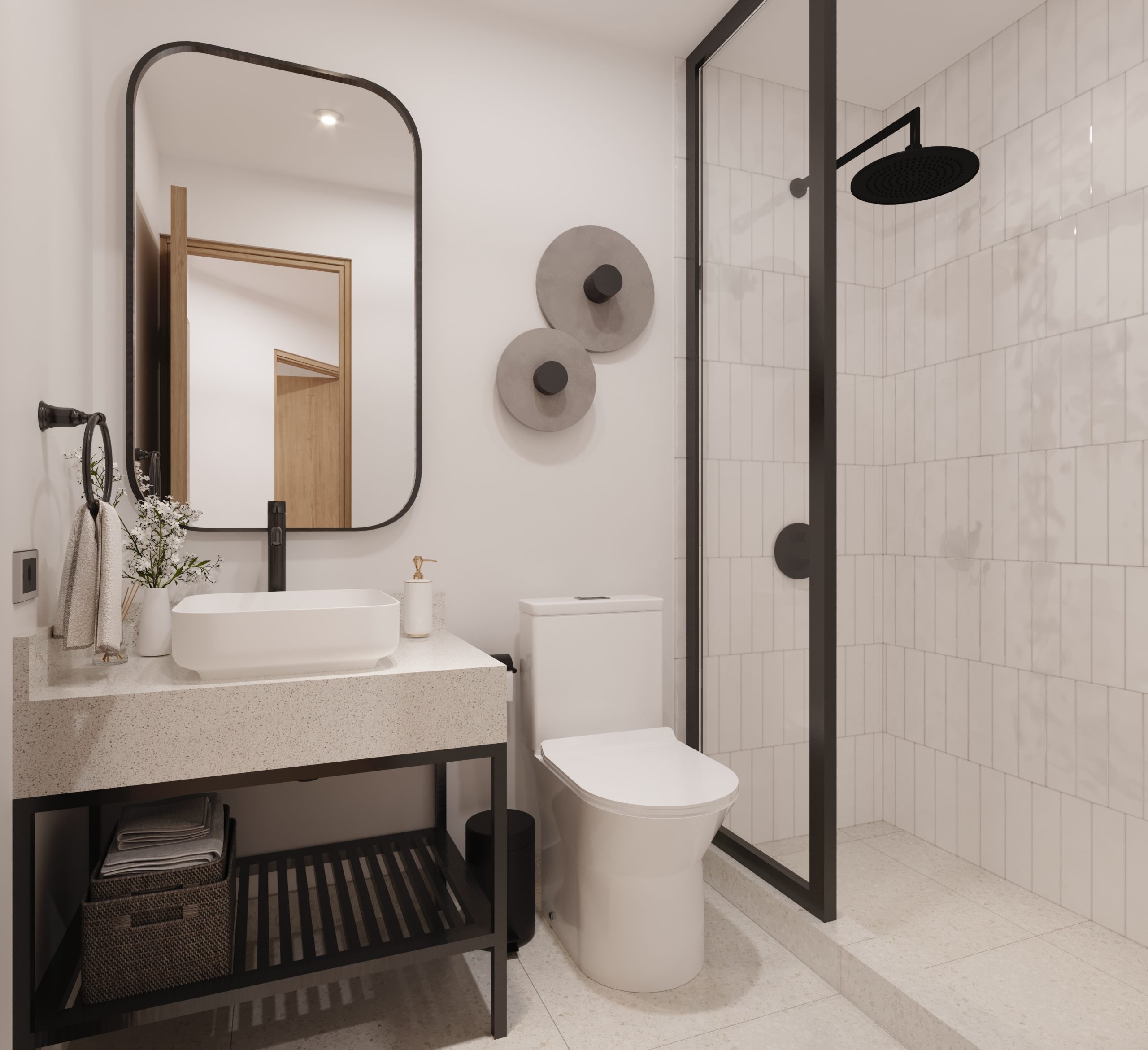 Baño secundario
