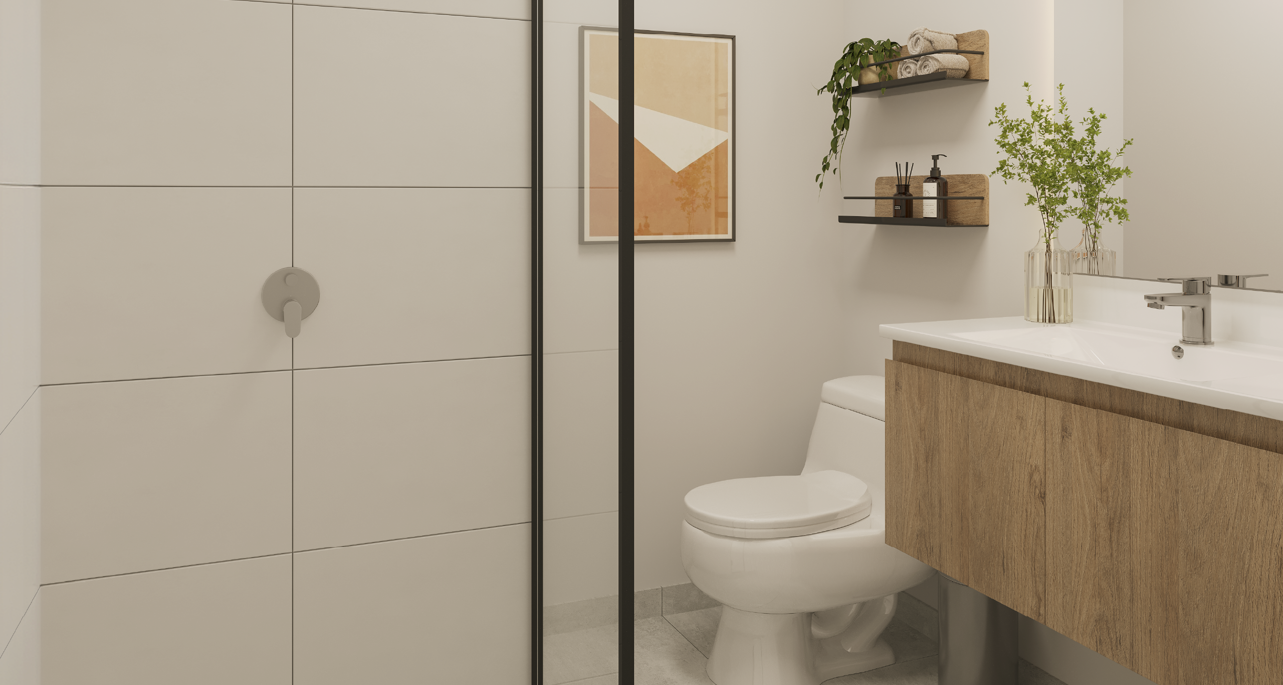 Baño secundario